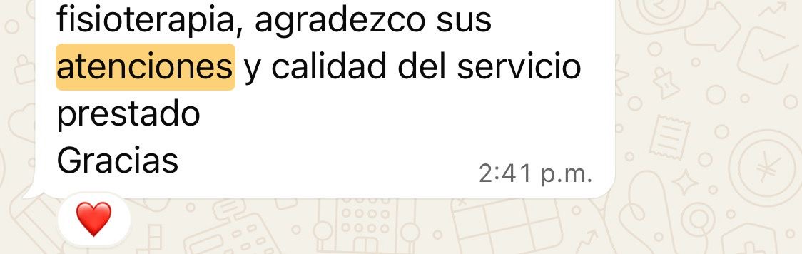 Reseña de paciente