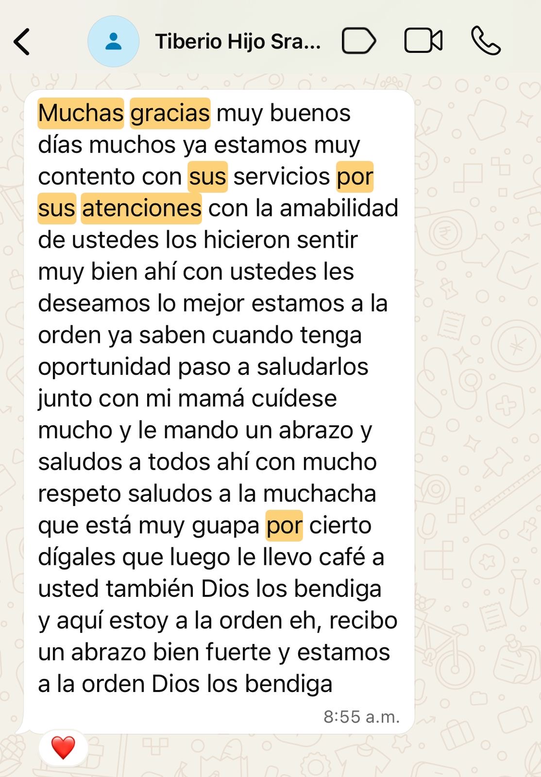 Reseña de paciente